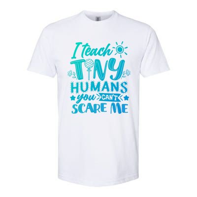 I Teach Kinder Kindergarten Teacher Team Cute Gift Softstyle® CVC T-Shirt