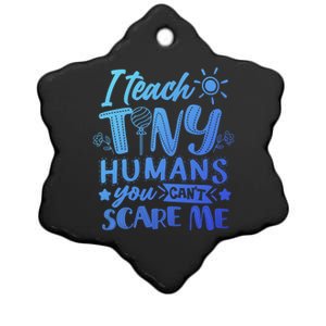 I Teach Kinder Kindergarten Teacher Team Cute Gift Ceramic Star Ornament