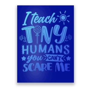 I Teach Kinder Kindergarten Teacher Team Cute Gift Poster