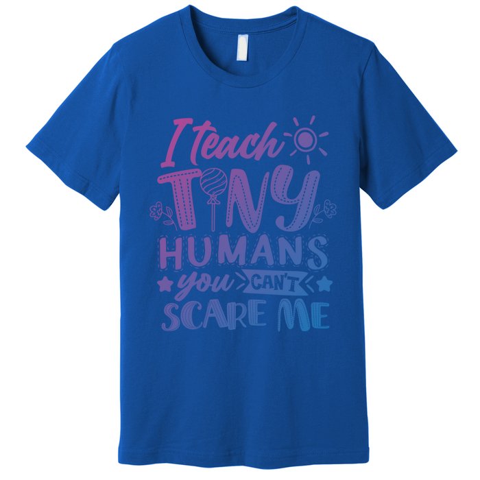 I Teach Kinder Kindergarten Teacher Team Cute Gift Premium T-Shirt