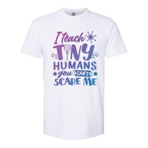 I Teach Kinder Kindergarten Teacher Team Cute Gift Softstyle CVC T-Shirt