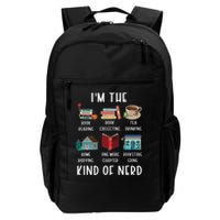 I'm The Kind Of Nerd Funny Book Reading Daily Commute Backpack