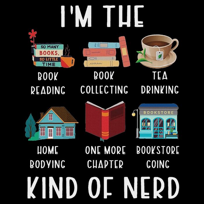 I'm The Kind Of Nerd Funny Book Reading Daily Commute Backpack