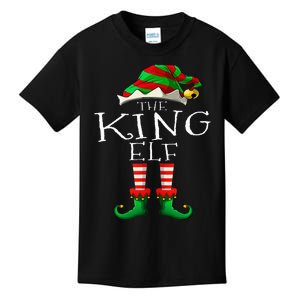 I'm The King Elf Cute Family Christmas Matching Kids T-Shirt