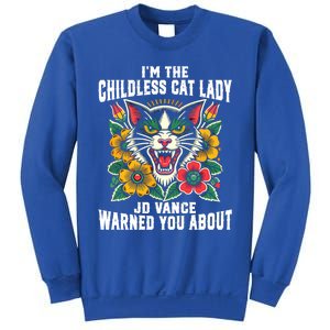 IM The Less Cat Lady Jd Vance Warned You About Cute Gift Sweatshirt