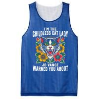 IM The Less Cat Lady Jd Vance Warned You About Cute Gift Mesh Reversible Basketball Jersey Tank