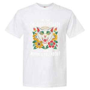 IM The Less Cat Lady Jd Vance Warned You About Cute Gift Garment-Dyed Heavyweight T-Shirt