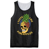 i taste like pineapples Mesh Reversible Basketball Jersey Tank