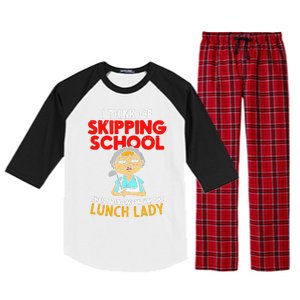 Im The Lunch Lady School Caterer Cafeteria Chef Cook Raglan Sleeve Pajama Set