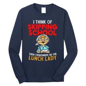 Im The Lunch Lady School Caterer Cafeteria Chef Cook Long Sleeve Shirt