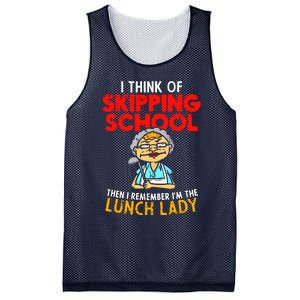 Im The Lunch Lady School Caterer Cafeteria Chef Cook Mesh Reversible Basketball Jersey Tank