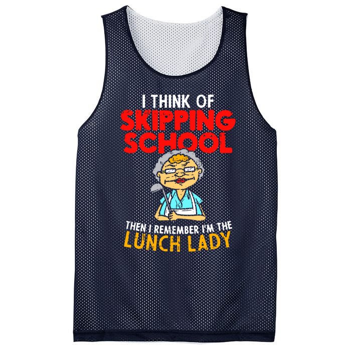 Im The Lunch Lady School Caterer Cafeteria Chef Cook Mesh Reversible Basketball Jersey Tank