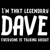 Im That Legendary Dave Everyone Is Talking About. Impact Tech Backpack