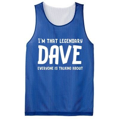 Im That Legendary Dave Everyone Is Talking About. Mesh Reversible Basketball Jersey Tank