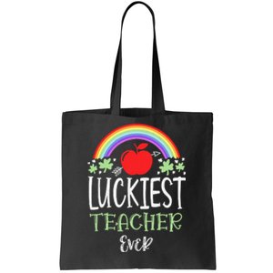 Irish Teacher Luckiest Teacher Ever St Patricks Day School Tote Bag