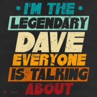IM The Legendary Dave 11oz C Handle Ceramic Mug