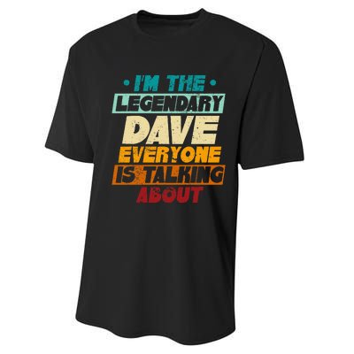 IM The Legendary Dave Performance Sprint T-Shirt