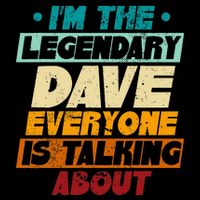 IM The Legendary Dave Youth Performance Sprint T-Shirt