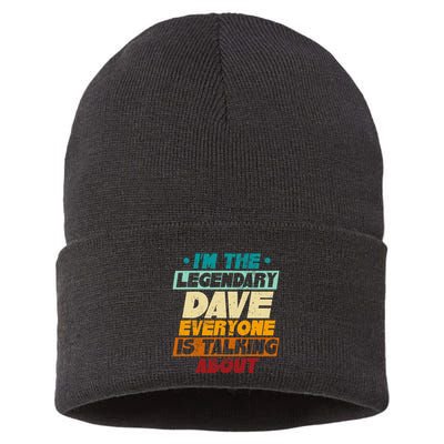 IM The Legendary Dave Sustainable Knit Beanie