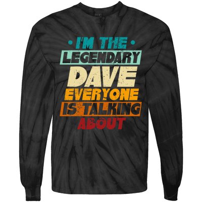 IM The Legendary Dave Tie-Dye Long Sleeve Shirt