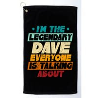 IM The Legendary Dave Golf Towel