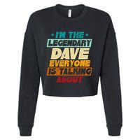 IM The Legendary Dave Cropped Pullover Crew