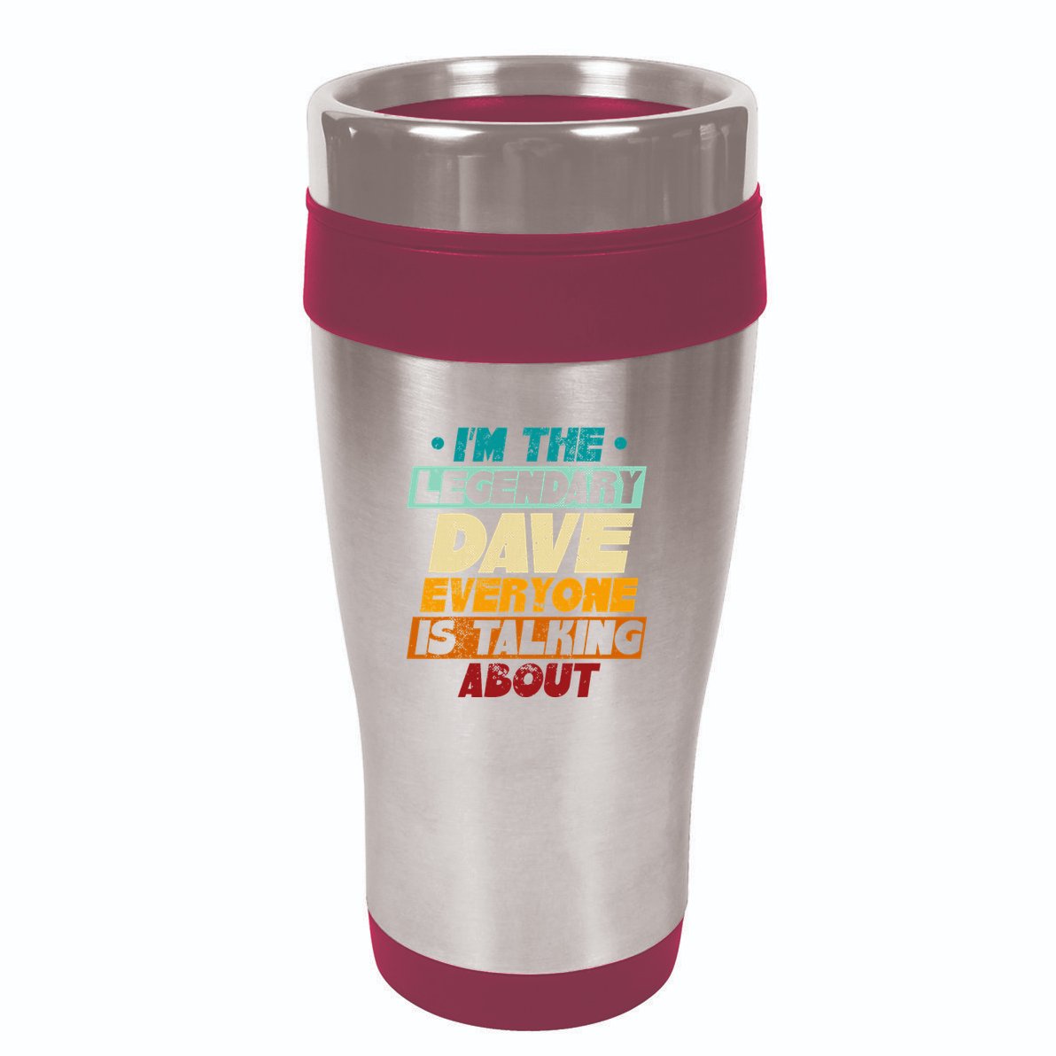 IM The Legendary Dave 16oz Travel Tumbler