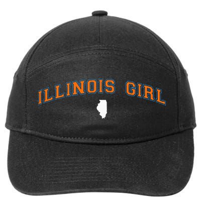 Illinois The Land Of Lincoln 7-Panel Snapback Hat