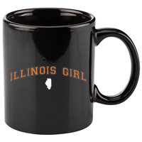 Illinois The Land Of Lincoln 11oz C Handle Ceramic Mug