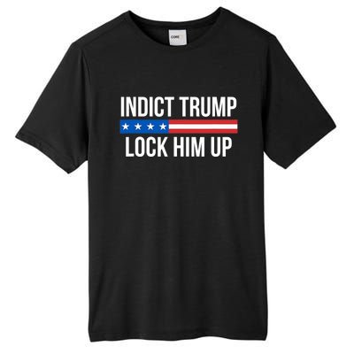 Indict Trump Lock Him Up Tall Fusion ChromaSoft Performance T-Shirt