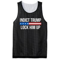 Indict Trump Lock Him Up Mesh Reversible Basketball Jersey Tank