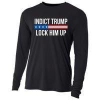 Indict Trump Lock Him Up Cooling Performance Long Sleeve Crew