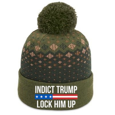 Indict Trump Lock Him Up The Baniff Cuffed Pom Beanie