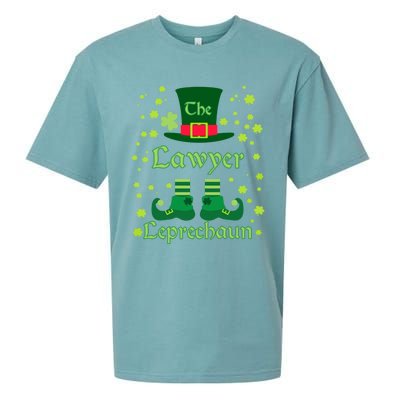 I'm The Lawyer Leprechaun Group Matching St Patricks Day Funny Gift Sueded Cloud Jersey T-Shirt