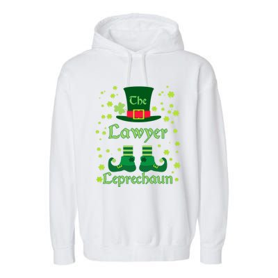 I'm The Lawyer Leprechaun Group Matching St Patricks Day Funny Gift Garment-Dyed Fleece Hoodie