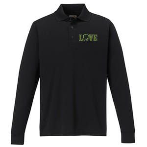 Irish Tooth Love Shamrock Dentist St Patricks Day Adult Cute Gift Performance Long Sleeve Polo