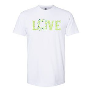 Irish Tooth Love Shamrock Dentist St Patricks Day Adult Cute Gift Softstyle CVC T-Shirt