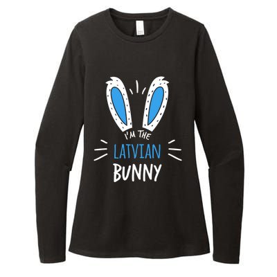 I'm The Latvian Bunny Ears Latvia Easter Sunday Great Gift Womens CVC Long Sleeve Shirt