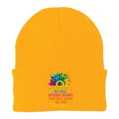 Im The Liberal Outspoken Obstinate Headstrong Knit Cap Winter Beanie