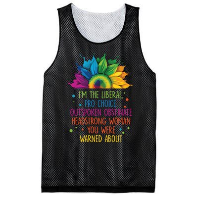 Im The Liberal Outspoken Obstinate Headstrong Mesh Reversible Basketball Jersey Tank