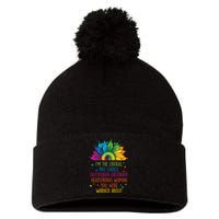 Im The Liberal Outspoken Obstinate Headstrong Pom Pom 12in Knit Beanie