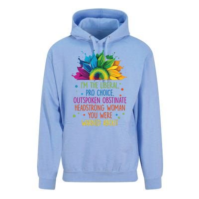 Im The Liberal Outspoken Obstinate Headstrong Unisex Surf Hoodie