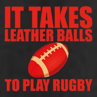 It Takes Leather Balls To Play Rugby 11oz C Handle Ceramic Mug