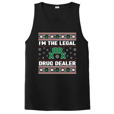 IM The Legal Drug Dealer Medicine Xmas Pharmacy Crew Gift PosiCharge Competitor Tank