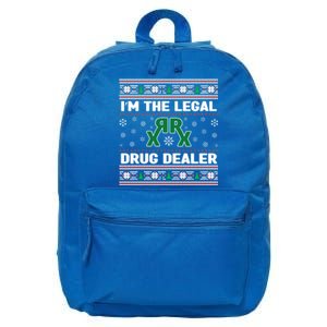 IM The Legal Drug Dealer Medicine Xmas Pharmacy Crew Gift 16 in Basic Backpack