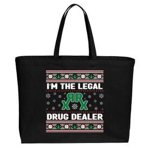 IM The Legal Drug Dealer Medicine Xmas Pharmacy Crew Gift Cotton Canvas Jumbo Tote