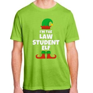 IM The Law Student Elf Family Pajama Christmas Funny Adult ChromaSoft Performance T-Shirt