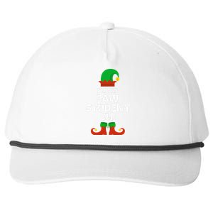 IM The Law Student Elf Family Pajama Christmas Funny Snapback Five-Panel Rope Hat