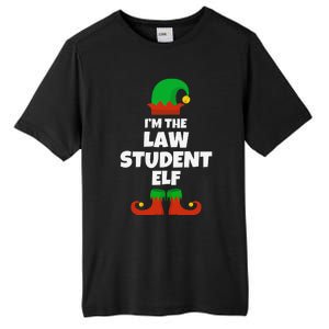 IM The Law Student Elf Family Pajama Christmas Funny Tall Fusion ChromaSoft Performance T-Shirt