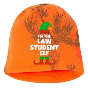 IM The Law Student Elf Family Pajama Christmas Funny Kati - Camo Knit Beanie